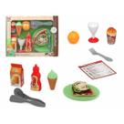 Conjunto de comida de brinquedo