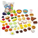 Conjunto de Comida de Brinquedo New Sprouts - 50 Peças - Aprendizado Infantil