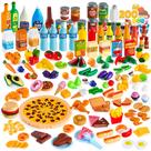 Conjunto de comida Pretend Play JOYIN 200 peças para crianças com acessórios de cozinha
