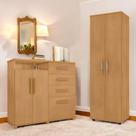 Conjunto de Cômoda e Multiuso Naturalle para Quarto Conjunto de Cômoda e Multiuso Naturalle para Quarto