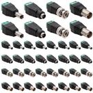 Conjunto de conectores de alimentação Hmknana DC 12V 5,5 x 2,1 mm 40PCS
