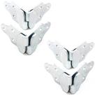 Conjunto de conectores de canto de rack de trailer Stake Body Utility