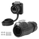Conjunto de conectores impermeáveis CNLINKO LP-20 RJ45 CAT6 Ethernet