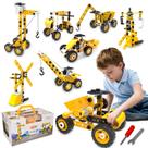 Conjunto de construção 10 em 1 da STEM Building Toys HOMETTER para crianças