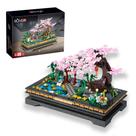 Conjunto de construção Acyland Bonsai Tree com 1101 blocos para crianças+6