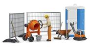 Conjunto de construção Bruder bworld 62008 Mixer com acessórios