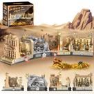 Conjunto de construção BuicraHub Temple com 2388 peças para crianças de 8 a 12 anos