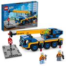 Conjunto de construção de brinquedos LEGO City Great Vehicles Mobile Crane 60324