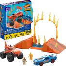 Conjunto de construção de brinquedos Mega Hot Wheels Monster Trucks Tiger Shark