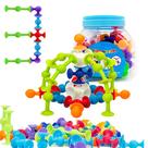 Conjunto de construção de brinquedos Suction Cup BAIVYLE 48 peças para crianças 1-3