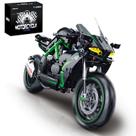 Conjunto de construção de motocicletas MJDDJA em escala 1:8 com suporte 511 unidades