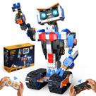 Conjunto de construção de robôs PIKARO Robotics Kids 8-12 com aplicativo e controle remoto