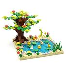 Conjunto de construção dspitwod Botanical Garden Duckling Pond com minifigura