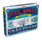 Conjunto de construção em aço Schylling Steel Works Mechanical 300 peças