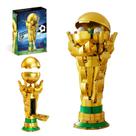 Conjunto de Construção Gohero Troféu de Futebol 446 Peças STEM Conjunto de Construção Gohero Troféu de Futebol 446 Peças STEM