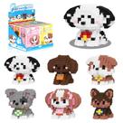 Conjunto de construção HIGH GODO Dog Party Favors com 6 mini cães (8 ou mais)