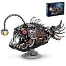 Conjunto de construção HJPLPXH Mechanical Lantern Fish 1038PCS