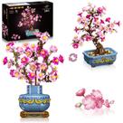 Conjunto de construção HOGOKIDS Flowers Cherry-Blossom Bonsai 775 unidades