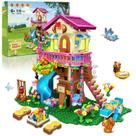 Conjunto de construção HOGOKIDS Tree House com luz LED 622 unidades para maiores de 6 anos