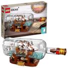 Conjunto de construção LEGO Ideas Ship in Bottle com suporte 21313 Conjunto de construção LEGO Ideas Ship in Bottle com suporte 21313