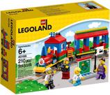 Conjunto de construção LEGO Legoland Train 40166 com 4 minifiguras