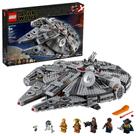 Conjunto de construção LEGO Star Wars Millennium Falcon 75257 com 7 minifiguras