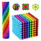 Conjunto de construção Magnetic Balls 512 unidades de 3 mm com caixa de armazenamento