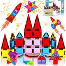 Conjunto de construção magnético GEKETY Mini Tiles 32 unidades para crianças de 3 anos ou mais Conjunto de construção magnético GEKETY Mini Tiles 32 unidades para crianças de 3 anos ou mais