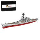 Conjunto de construção Military Battleship Destroyer modelo 2631PCS