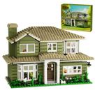 Conjunto de construção MYFUNTOY Modern House The Dunphy's House 1176 unidades