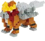 Conjunto de construção Nanoblock Pokémon Series Entei 240 peças