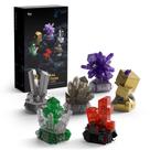 Conjunto de construção Nifeliz Geology Rock Collection para adultos, 616 unidades