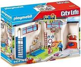 Conjunto de construção Playmobil Gym com quadra de basquete e placar Conjunto de construção Playmobil Gym com quadra de basquete e placar