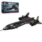 Conjunto de construção Reobrix SR-71 Blackbird Reconnaissance Jet 14+