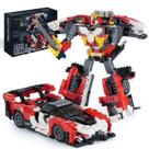 Conjunto de construção Sillbird Technic Robot Racing Car 1208 peças