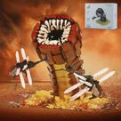 Conjunto de construção STMIGAIBLOCKS 932PCS Sandworm Monster com ornitóptero