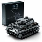 Conjunto de construção: tanque militar Nifeliz Panzer IV G para adultos