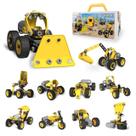 Conjunto de construção Veecafiodi STEM Toy 10 em 1 para crianças de 4 a 8 anos