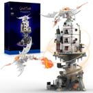 Conjunto de construção WINNER SPACE Magic Castle Wizarding Bank 1056 unidades
