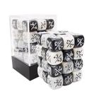 Conjunto de contadores de dados BESCON DICE 36 unidades de 12 mm para MTG, CCG e jogos de cartas Conjunto de contadores de dados BESCON DICE 36 unidades de 12 mm para MTG, CCG e jogos de cartas