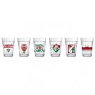 Conjunto De Copo Americano Fluminense Licenciado Kit 6 Peças