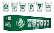 Conjunto De Copo Americano Palmeiras Licenciado Kit 6 Peças