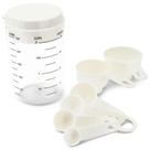 Conjunto De Copo e 6 Colheres Medida CM15 - HERCULES Conjunto De Copo e 6 Colheres Medida CM15 - HERCULES