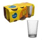 Conjunto de Copos 6 Peças 265ML Batuque Vidro - Nadir