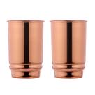 Conjunto de copos de cobre de 2 350 mL (11,8 fl.oz) de cobre puro