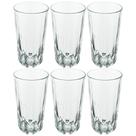 Conjunto de Copos de Vidro 280ml 6 Peças - Seu Lar