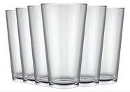 Conjunto de Copos de Vidro Cairo 350ml Transparente c/ 6und Éllpis Móveis