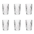 Conjunto De Copos De Vidro Para água 6 Peças 350 Ml Diamonds Lyor Conjunto De Copos De Vidro Para água 6 Peças 350 Ml Diamonds Lyor