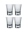 Conjunto de Copos Dose Shot Olé Caninha Cachaça 4 Unidades 60ml Nadir