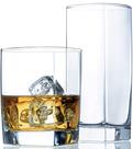 Conjunto de copos Le'raze 16 peças Highball altos e Old Fashioned
